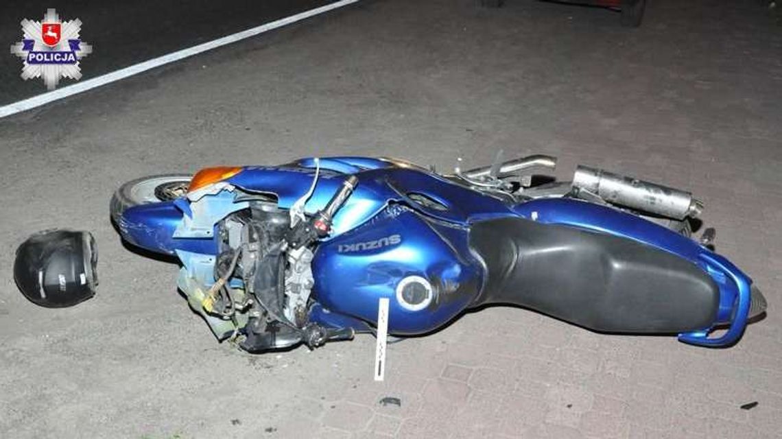 Tragiczny wypadek w Dęblinie. Wymusił pierwszeństwo, zginął 23-letni motocyklista