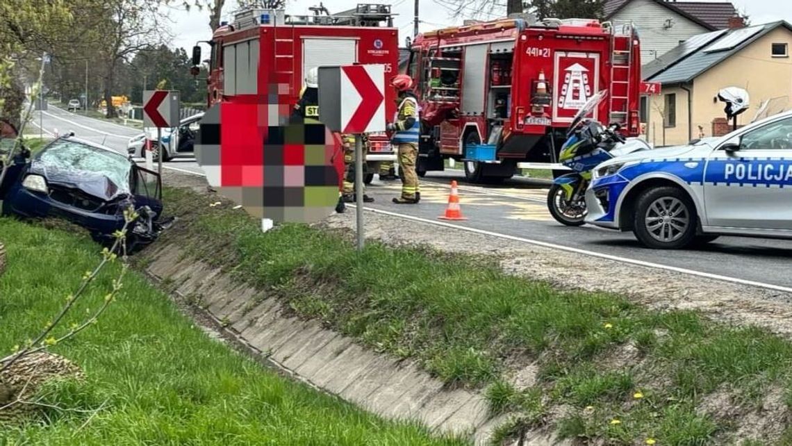 Tragiczny wypadek w Gościeradowie. Jedna osoba nie żyje