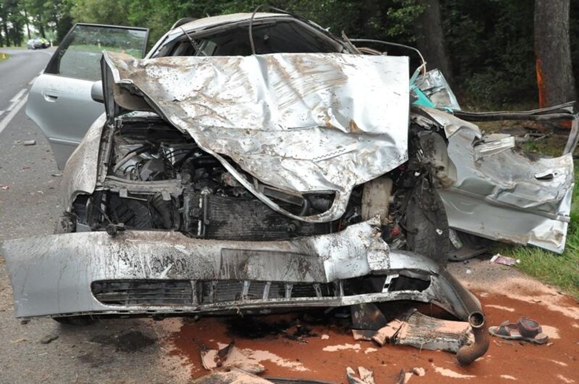 Tragiczny wypadek w Kol. Wisznice. Cztery osoby nie żyją (zdjęcia)