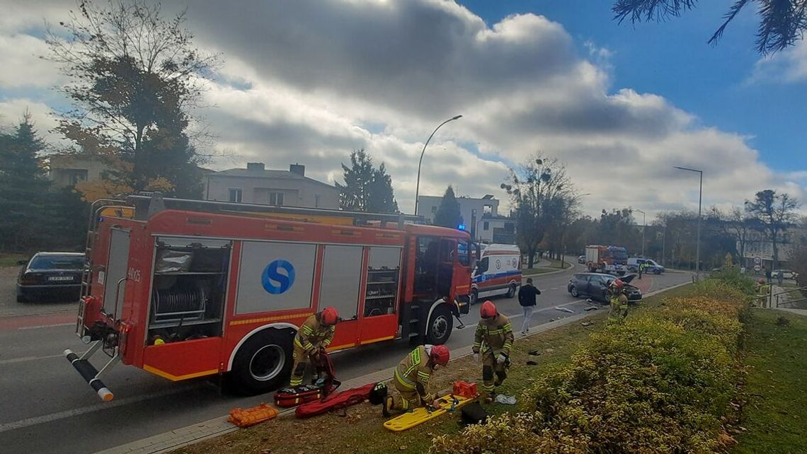 Tragiczny wypadek w Kraśniku. W szpitalu zmarł 44-letni motocyklista