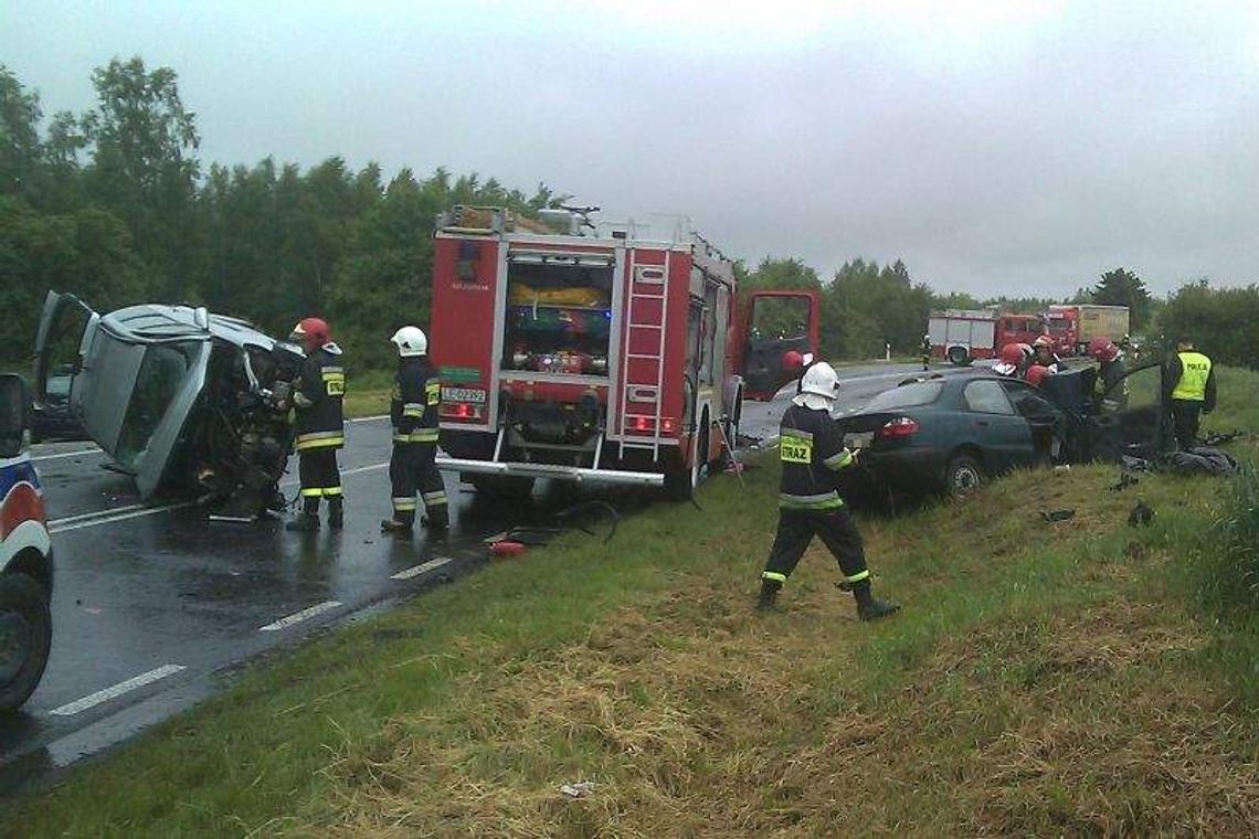 Tragiczny wypadek w Łęcznej. Dwie osoby nie żyją