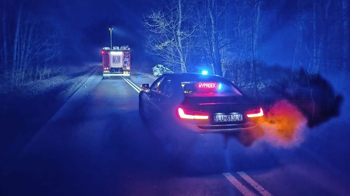 Tragiczny wypadek w Lublinie. Jeden z pasażerów zmarł 