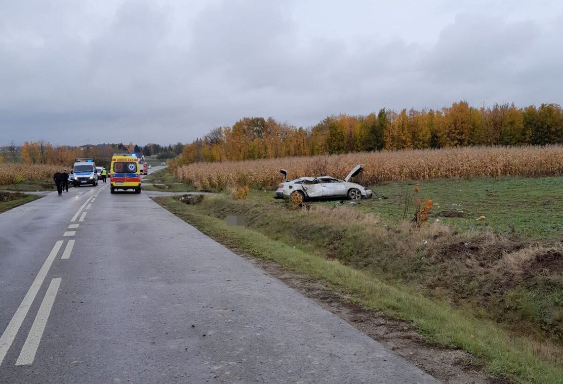 Tragiczny wypadek w powiecie lubelskim. Zginął 36-latek Tragiczny wypadek w powiecie lubelskim. Zginął 36-latek