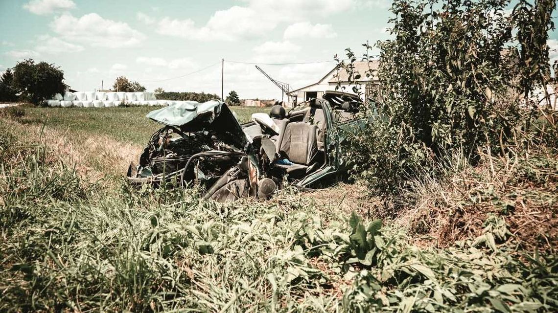 Tragiczny wypadek w powiecie łukowskim Tragiczny wypadek w powiecie łukowskim