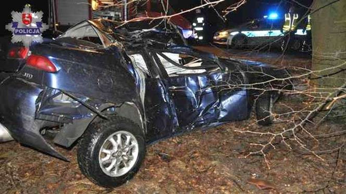 Tragiczny wypadek. Zginął młody kierowca alfa romeo
