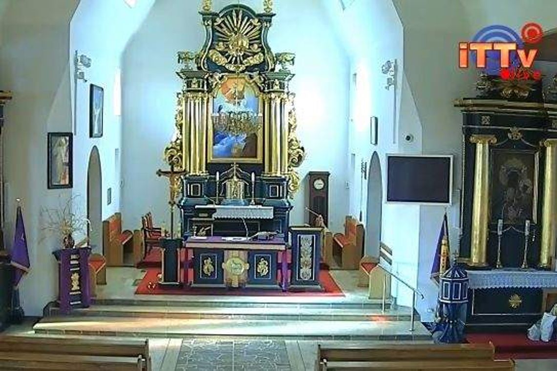 Transmisje online z kościołów w Dysie i Motyczu