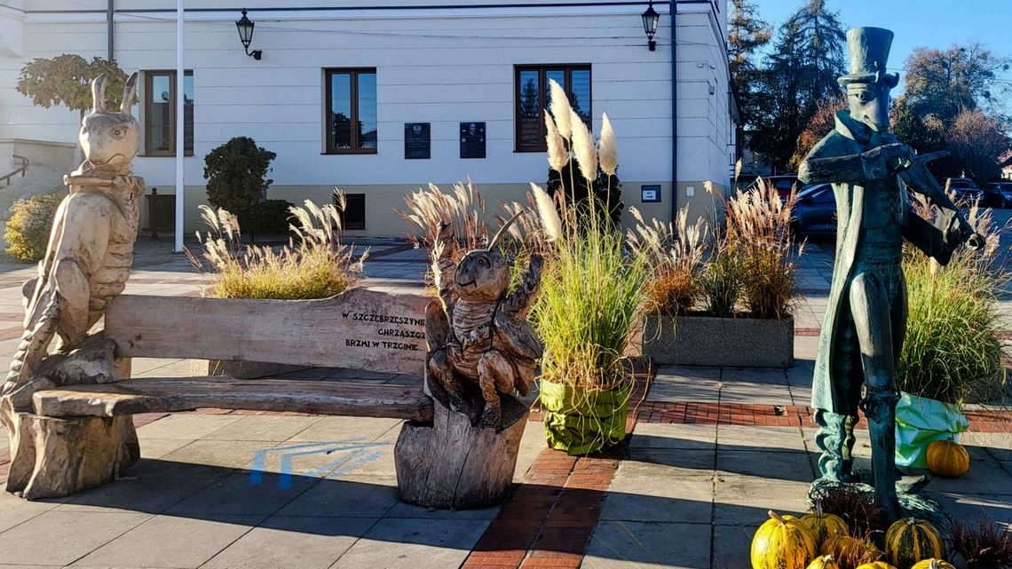 Trawy zamiast tujek, fontanna i park w centrum. Burmistrz walczy z betonozą