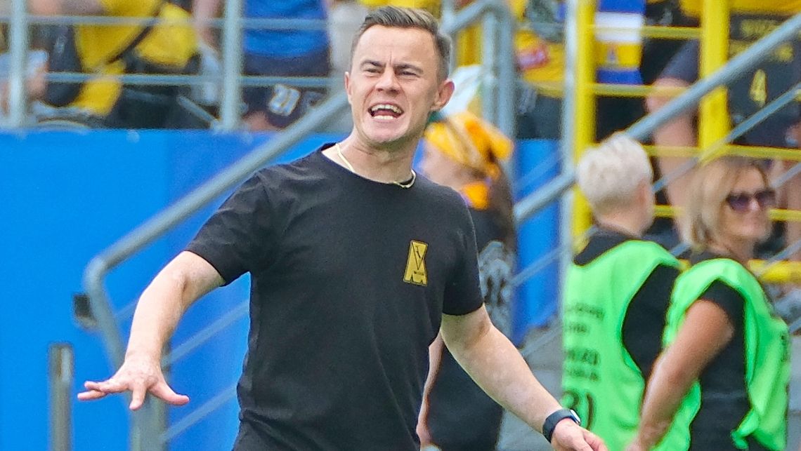 Trener Motoru przeprasza za pierwszą połowę meczu z Koroną. "Po przerwie wyszła inna drużyna"