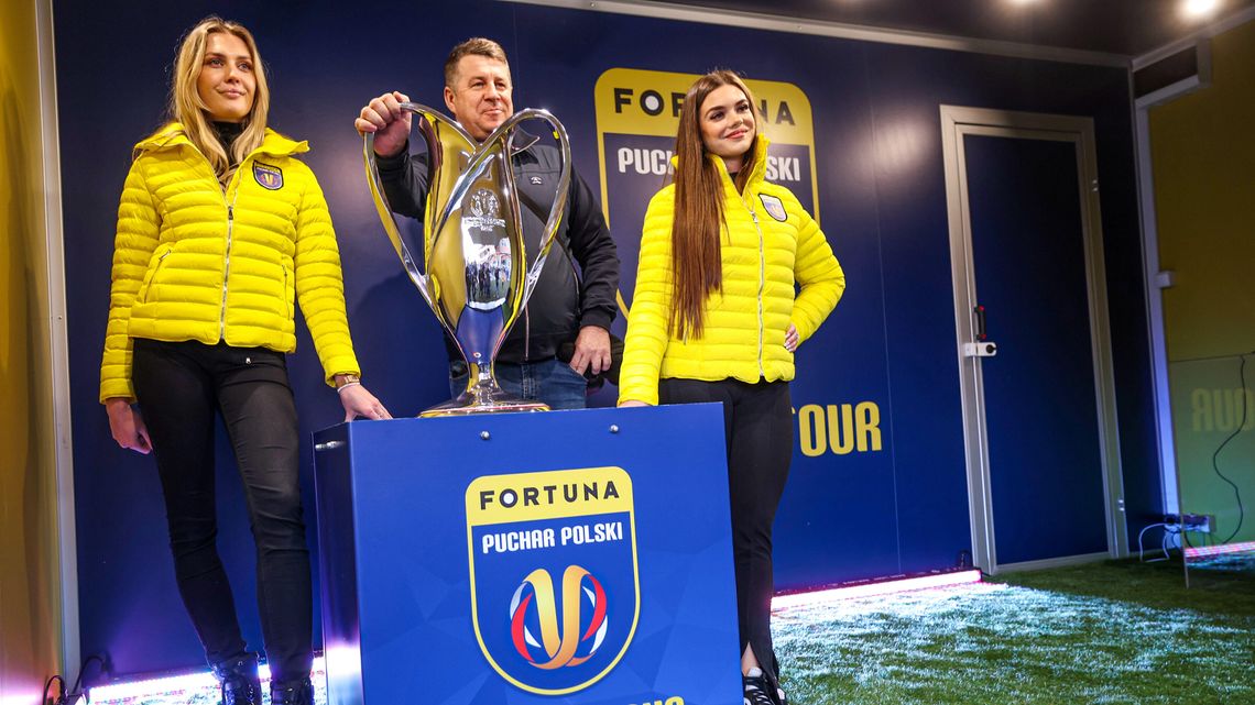 Trofeum za zdobycie Fortuna Pucharu Polski przyjedzie do Łęcznej Trofeum za zdobycie Fortuna Pucharu Polski przyjedzie do Łęcznej