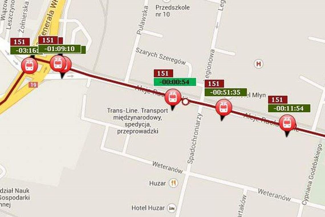 Trolejbusy utknęły na Al. Racławickich. Awaria sieci