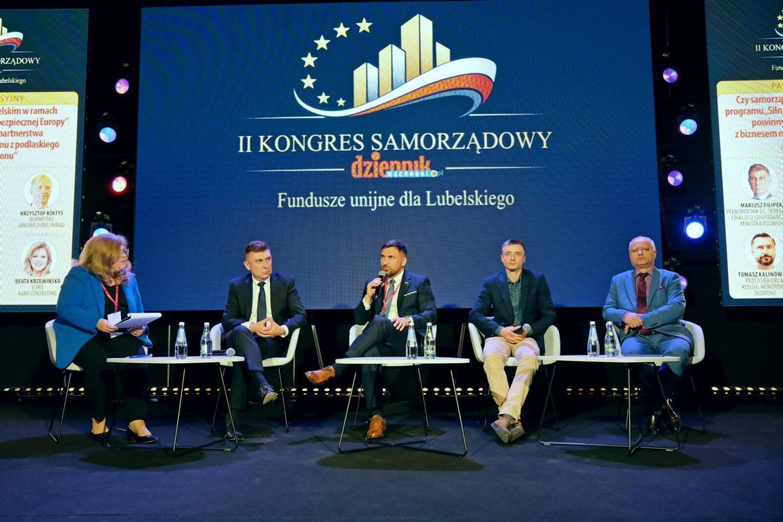 II Kongres Samorządowy. Tematem fundusze unijne dla Lubelskiego II Kongres Samorządowy. Tematem fundusze unijne dla Lubelskiego