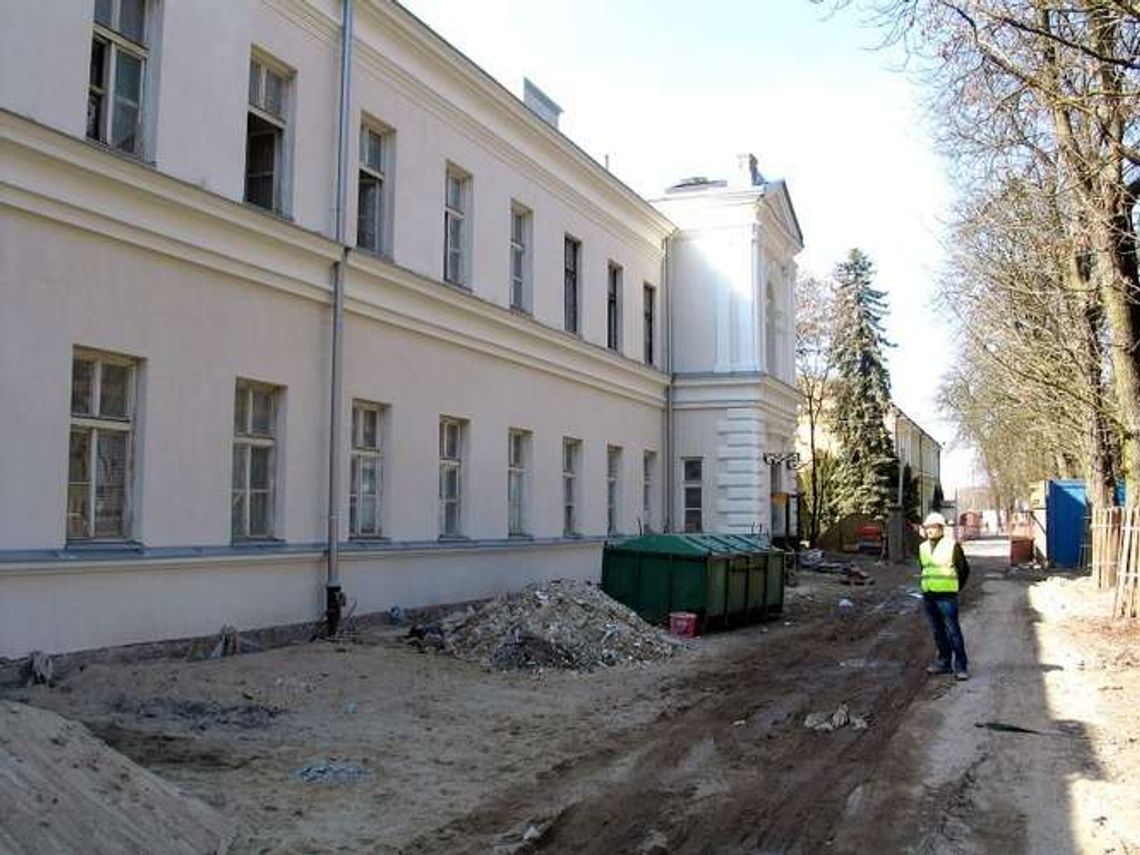 Trwa remont budynku dla szkoły muzycznej. Pięknie zabrzmi muzyka w tych murach