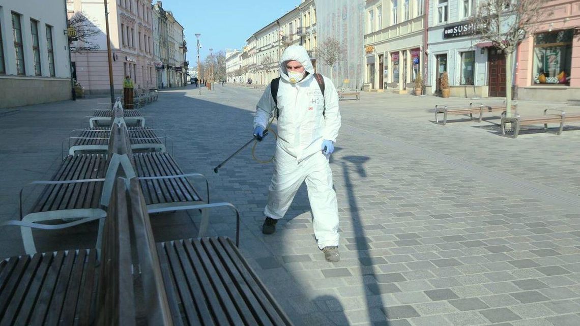 Trwa wielkie odkażanie Lublina [zdjęcia]