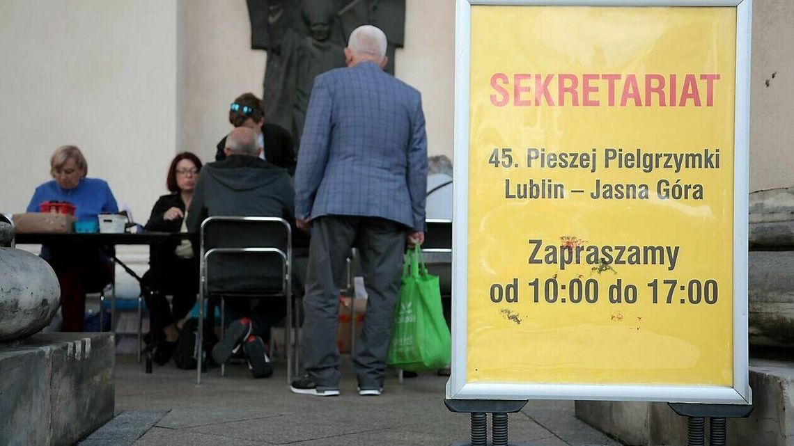 Trwają zapisy na 45. Lubelską Pieszą Pielgrzymkę na Jasną Górę Trwają zapisy na 45. Lubelską Pieszą Pielgrzymkę na Jasną Górę