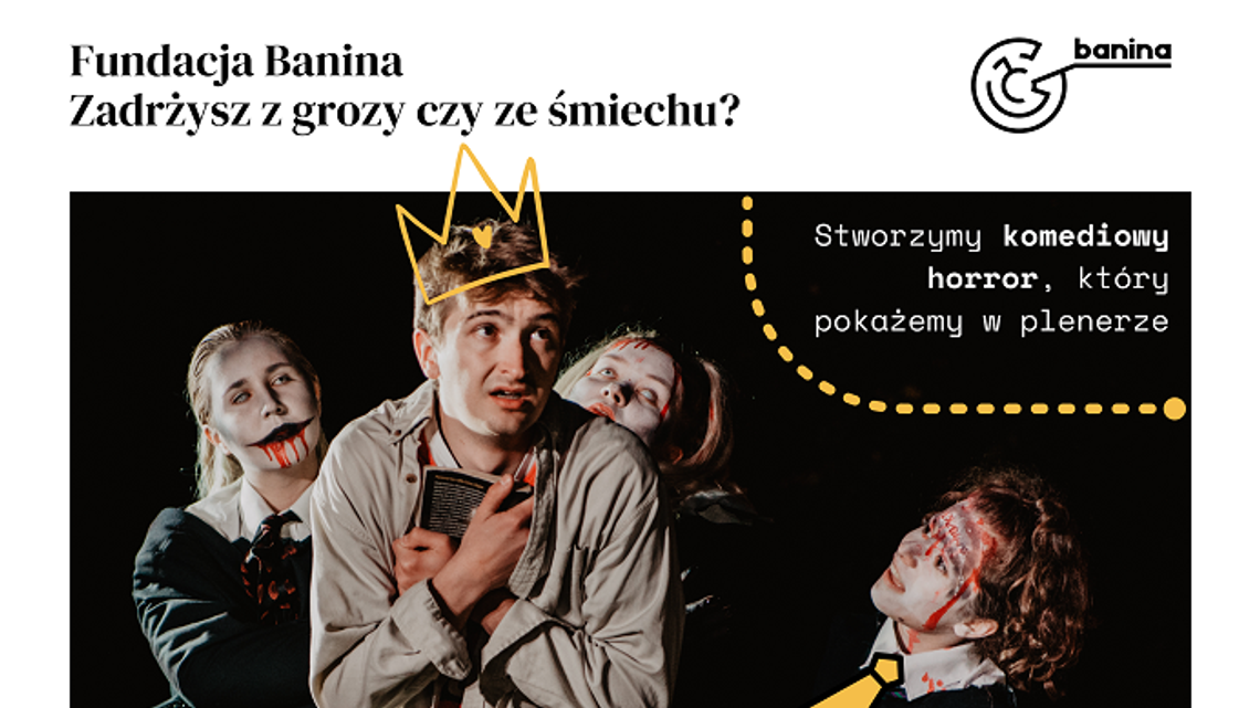Trwają zgłoszenia na letni obóz teatralny z Fundacją Banina Trwają zgłoszenia na letni obóz teatralny z Fundacją Banina
