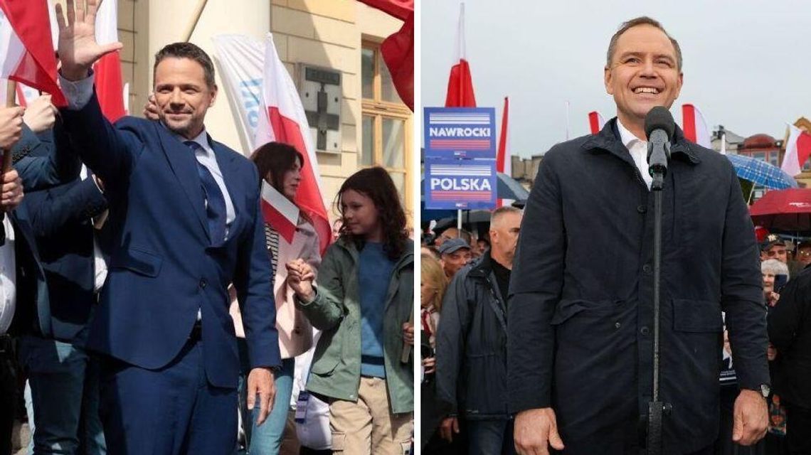 Trzaskowski kontra Nawrocki. W sondażu remis. O wszystkim zdecyduje debata? 