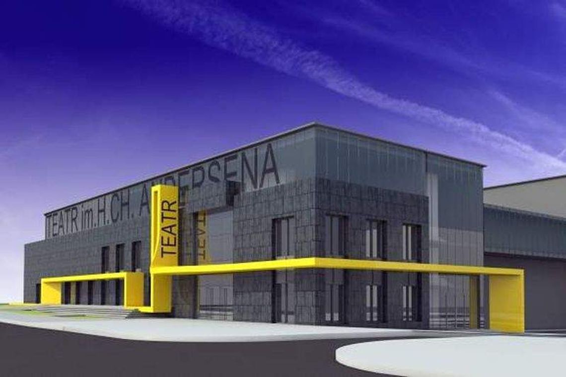Trzeba 50 mln zł, by nowy Teatr Andersena wyglądał tak: