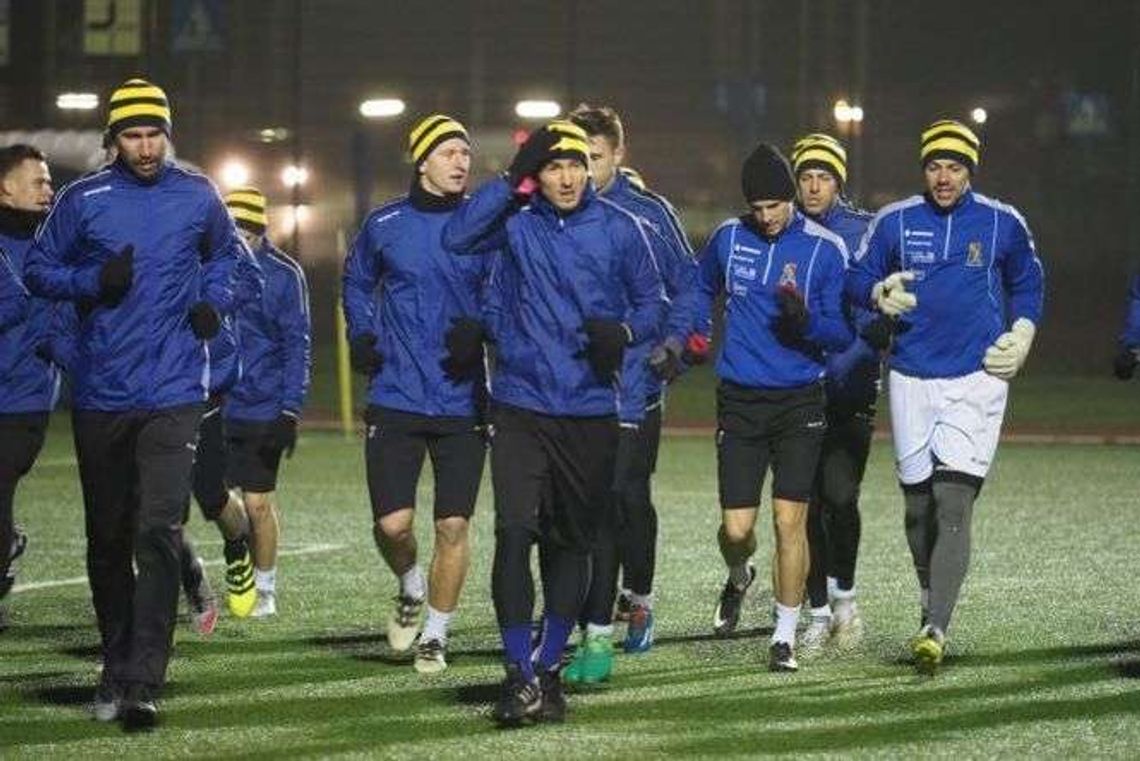 Trzech nowych piłkarzy trenuje z Motorem [zdjęcia]