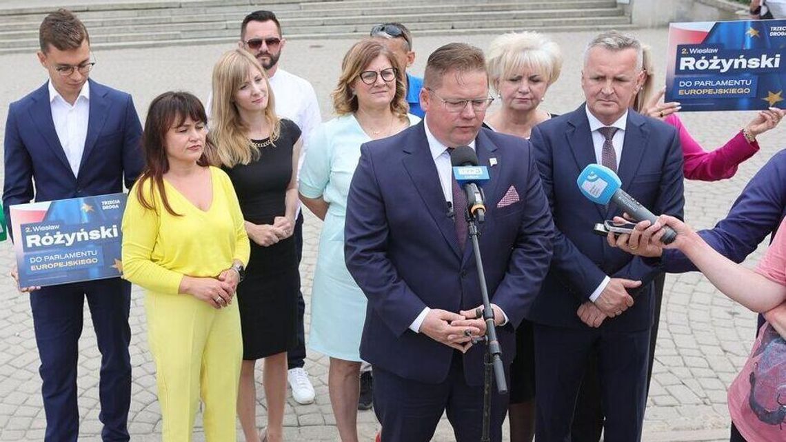 Trzecia Droga podsumowała kampanię do PE. Bezpieczeństwo odmieniane przez wszystkie przypadki 