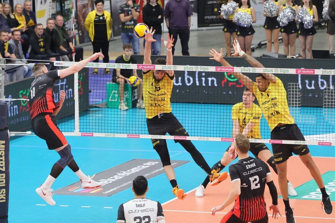 Trzecia porażka z rzędu. Bogdanka LUK Lublin tym razem gorsza od Asseco Resovii Rzeszów