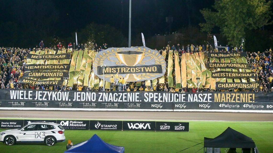 Trzy dekady zwieńczone srebrnym medalem. Żużlowy Motor Lublin cieszy się z wicemistrzostwa Polski