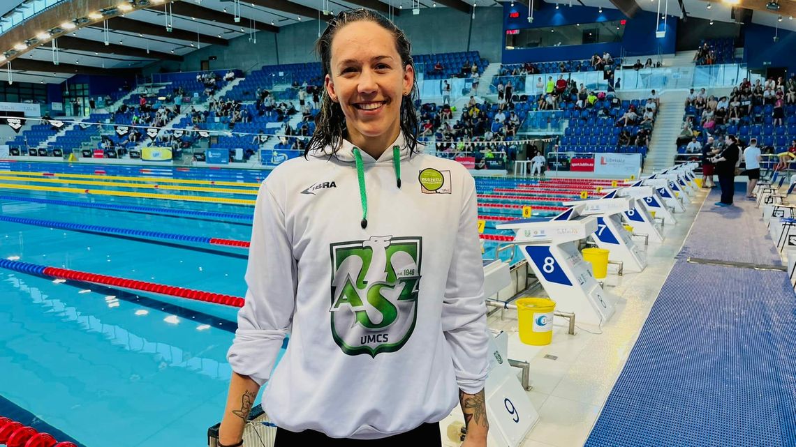 Trzy medale AZS UMCS Lublin podczas pierwszego dnia mistrzostw Polski w pływaniu