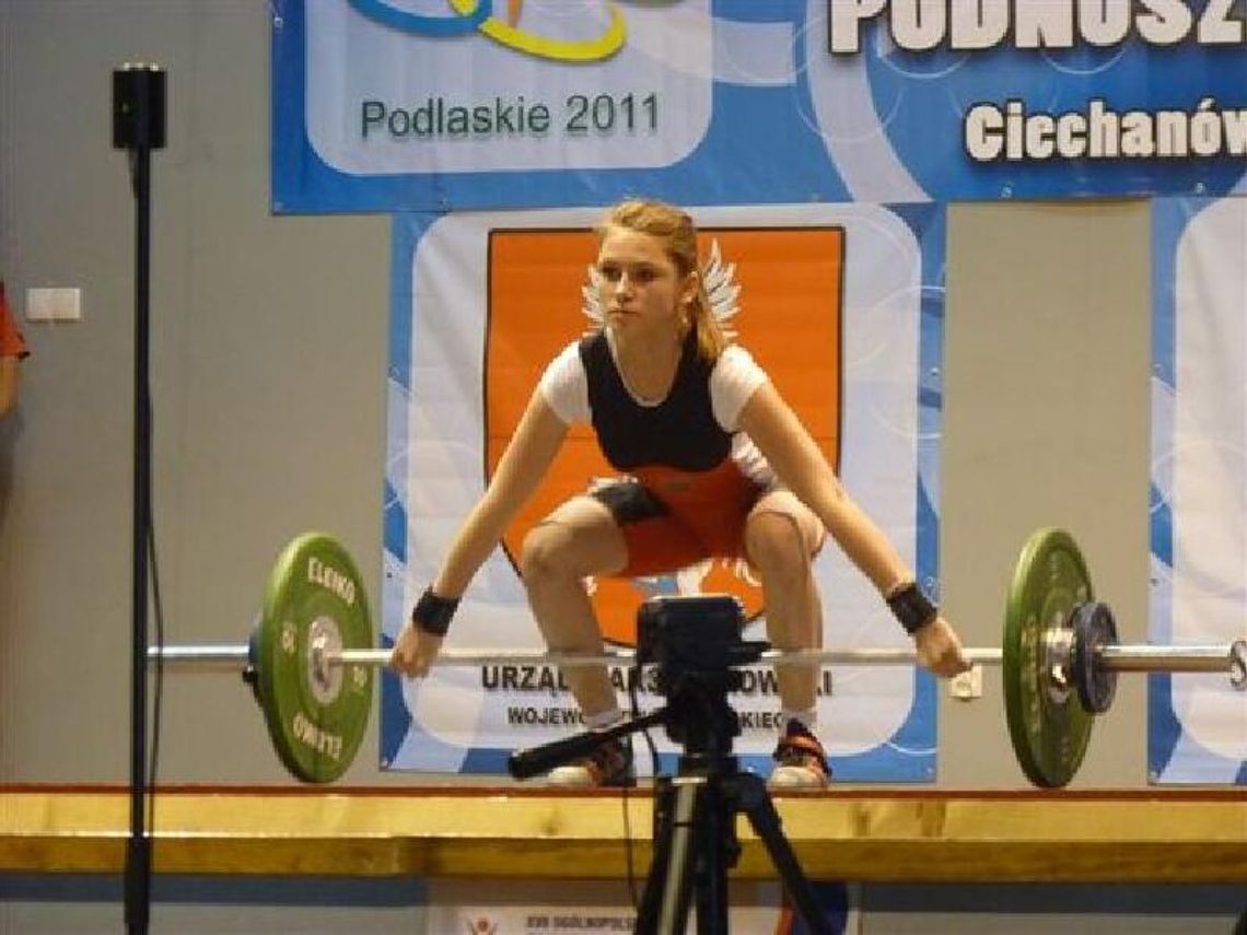 Trzy medale sztangistek z województwa lubelskiego podczas mistrzostw Polski do lat 17