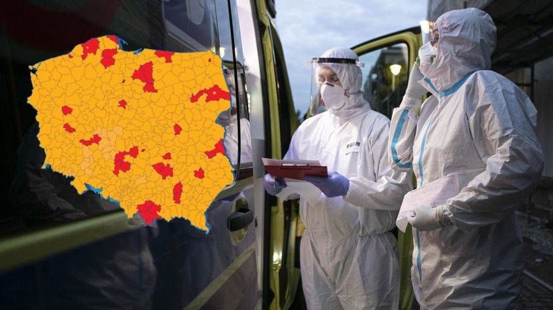 Trzy nowe czerwone strefy w województwie lubelskim