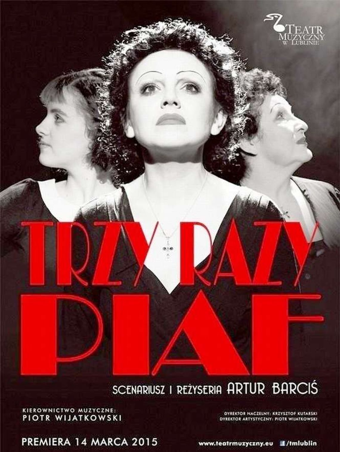 „Trzy razy Piaf” w piątek i niedzielę