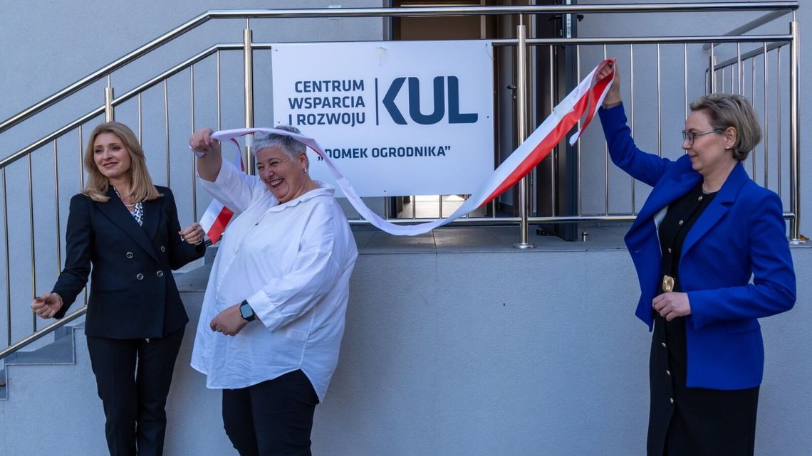 Tu będzie działo się dobro. KUL otworzył Centrum Wsparcia i Rozwoju