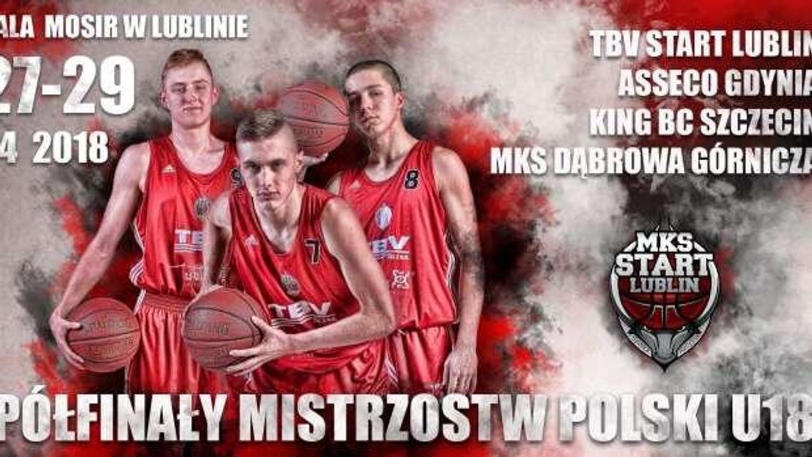 Turniej półfinałowy mistrzostw Polski U-18 od piątku w Lublinie
