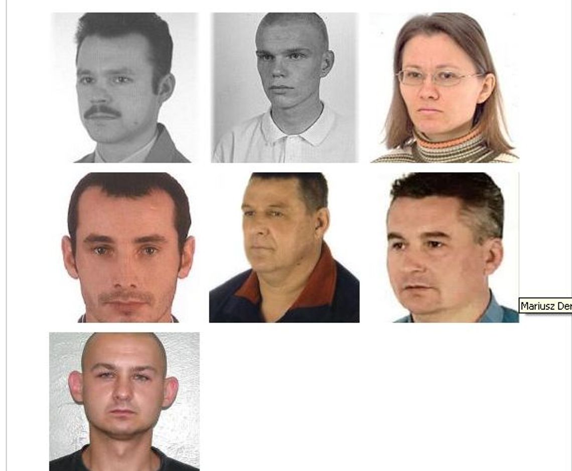Tych przestępców szuka policja
