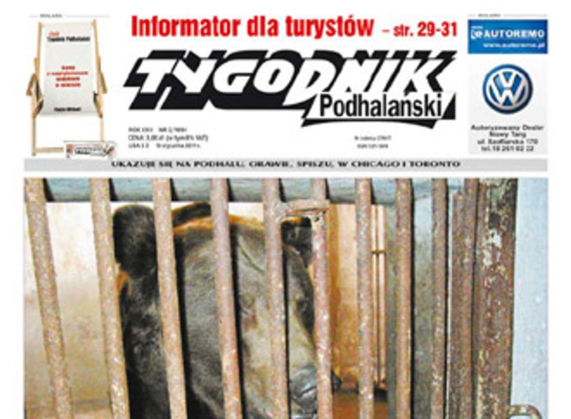 \"Tygodnik Podhalański\" gazetą lokalną roku 2012