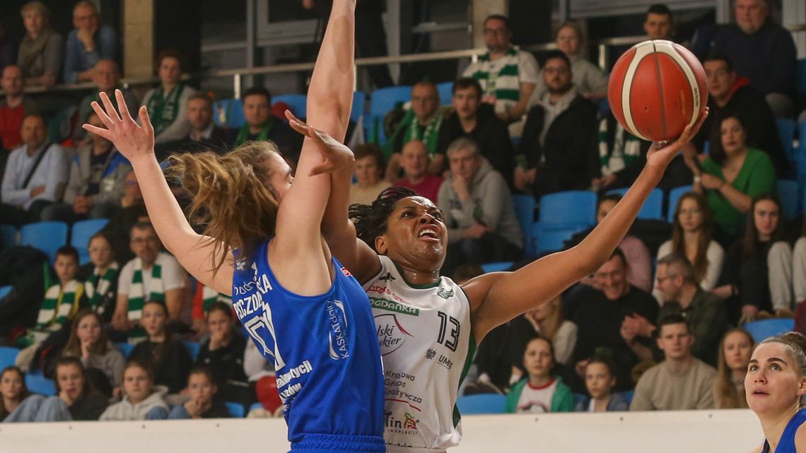 Tylko 26 punktów do przerwy i wysoka porażka koszykarek Polskiego Cukru AZS UMCS Lublin [zdjęcia]