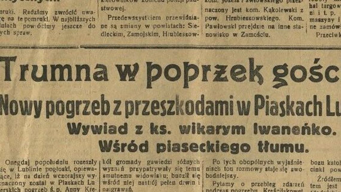 Tym żyła Lubelszczyzna Tym żyła Lubelszczyzna