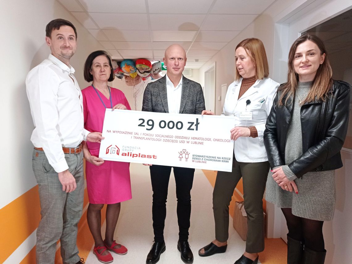 Tysiące dla jednego z oddziałów Uniwersyteckiego Szpitala Dziecięcego