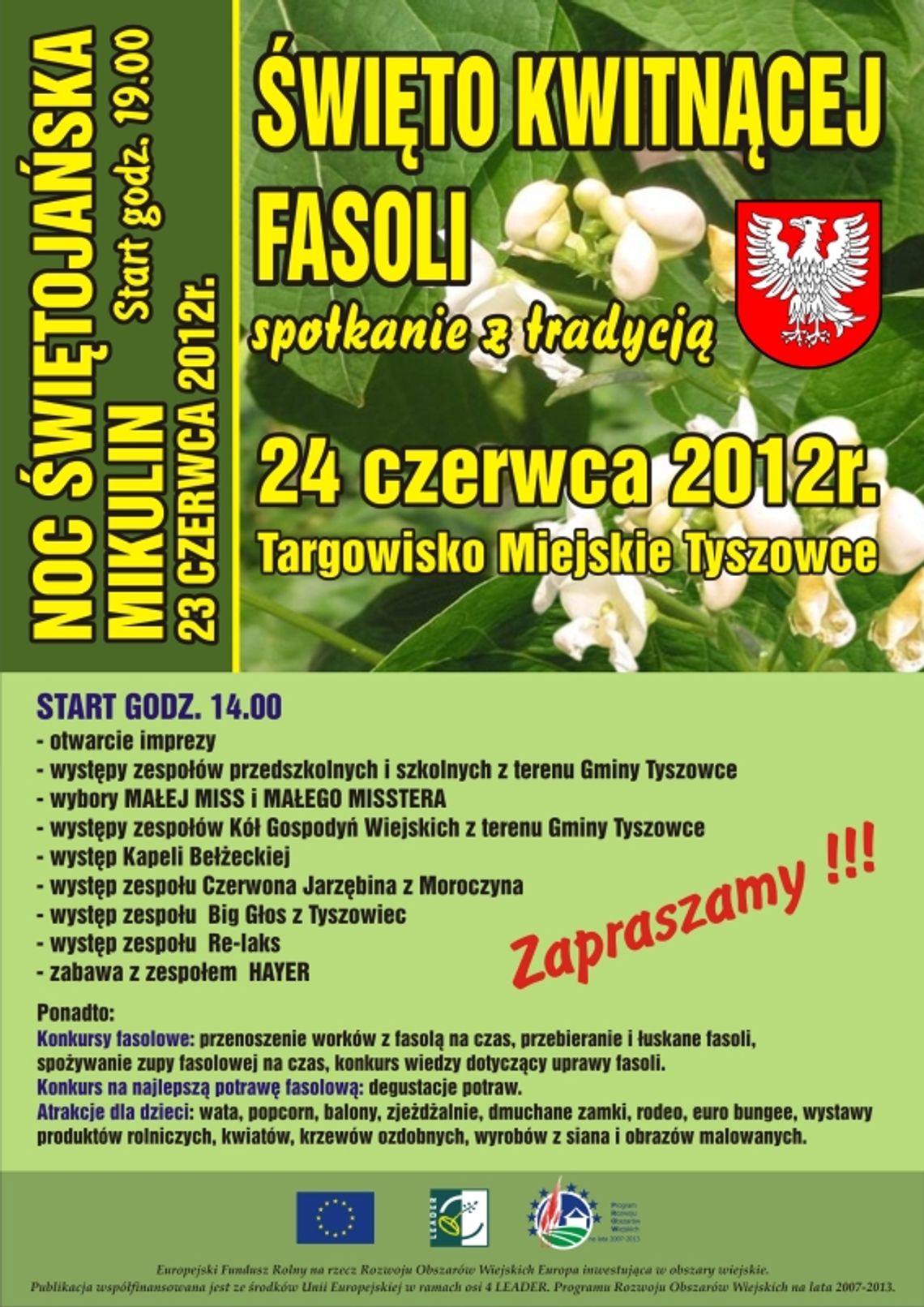 Tyszowce: Fasolowe święto