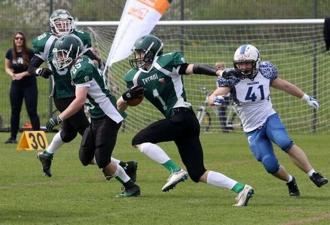 Tytani Lublin pokonali Saints Częstochowa Tytani Lublin pokonali Saints Częstochowa