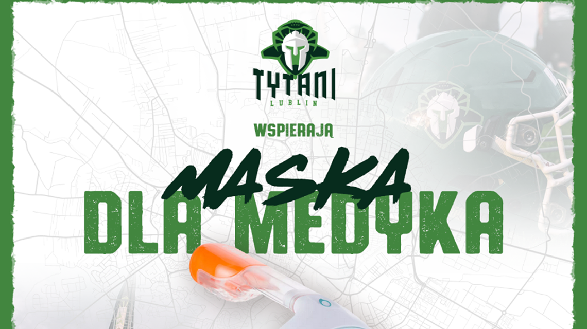 Tytani Lublin pomagają medykom