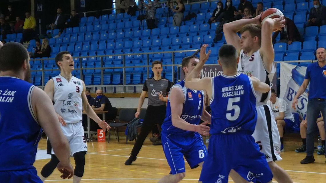 U!NB AZS UMCS Start II Lublin – MKKS Żak Koszalin 67:69. To dopiero pierwsza połowa