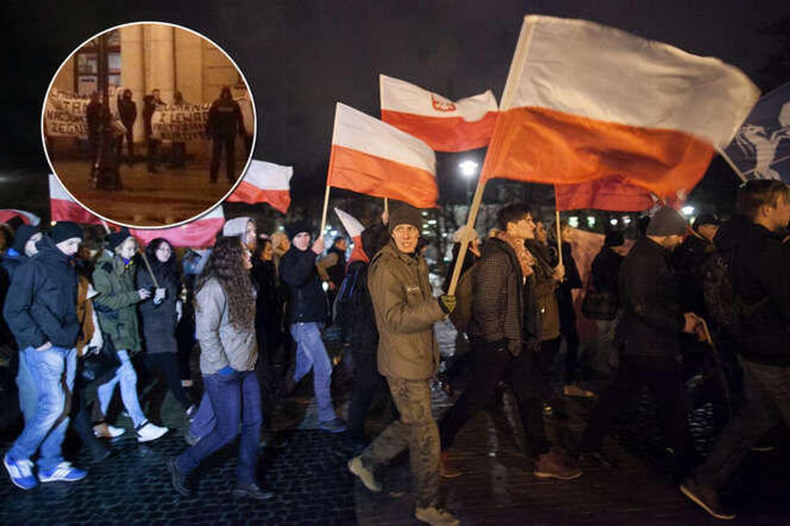 "Uchodźców witamy, nacjonalistów żegnamy". Manifestacja i kontrmanifestacja w Lublinie "Uchodźców witamy, nacjonalistów żegnamy". Manifestacja i kontrmanifestacja w Lublinie