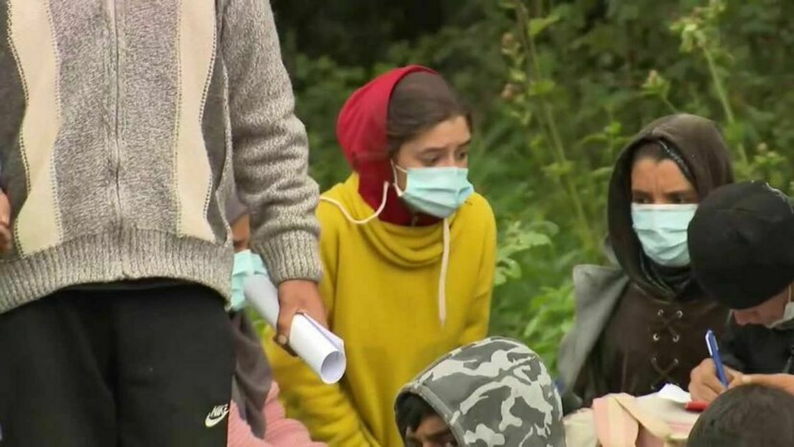 Uchodźcy koczują w Terespolu? Straż granicza: Grupa ta nigdy nie przekroczyła polskiej granicy