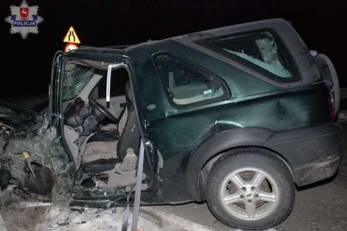 Uciekał przed policją. Doprowadził do wypadku