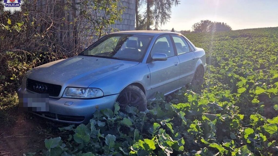 Uciekał przed policjantami przez pole rzepaku. Miał swoje powody