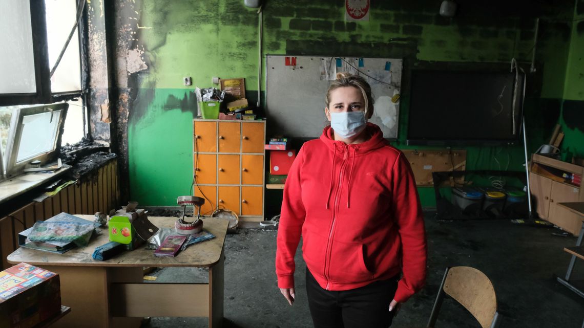 Uczniowie przechodzą na zdalną naukę. Nie przez COVID-19, tylko z powodu pożaru Uczniowie przechodzą na zdalną naukę. Nie przez COVID-19, tylko z powodu pożaru