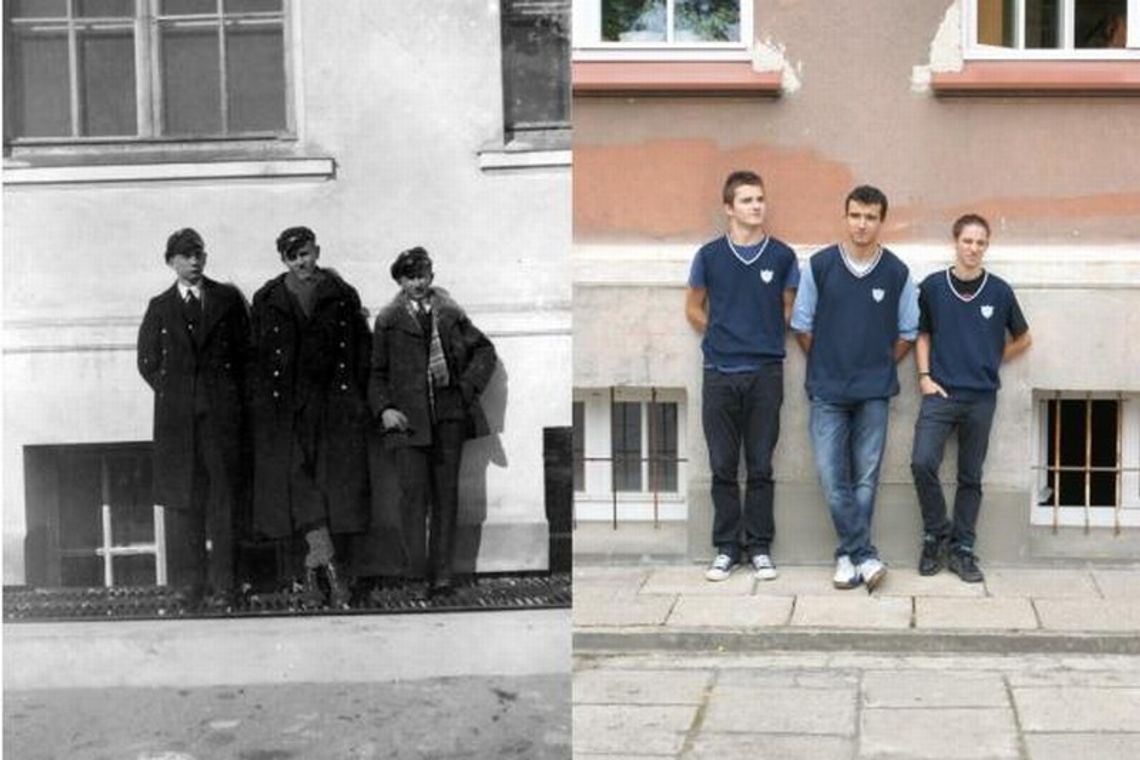 Uczniowie przed wojną i dziś. Zobacz niezwykłą galerię zdjęć