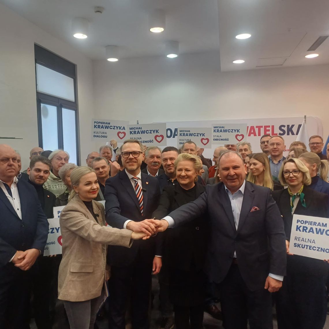 Udany start kampanii Krawczyka. Popiera go Żuk. Wcisło w tyle? Udany start kampanii Krawczyka. Popiera go Żuk. Wcisło w tyle?