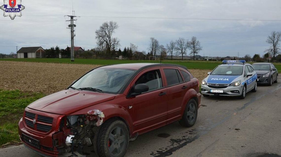 Uderzył w bariery i poszedł spać