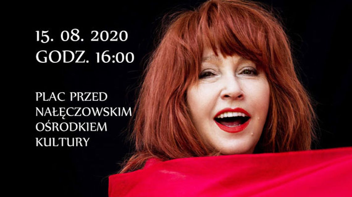 "Ukochany Kraj" - recital Danuty Błażejczyk w Nałęczowie