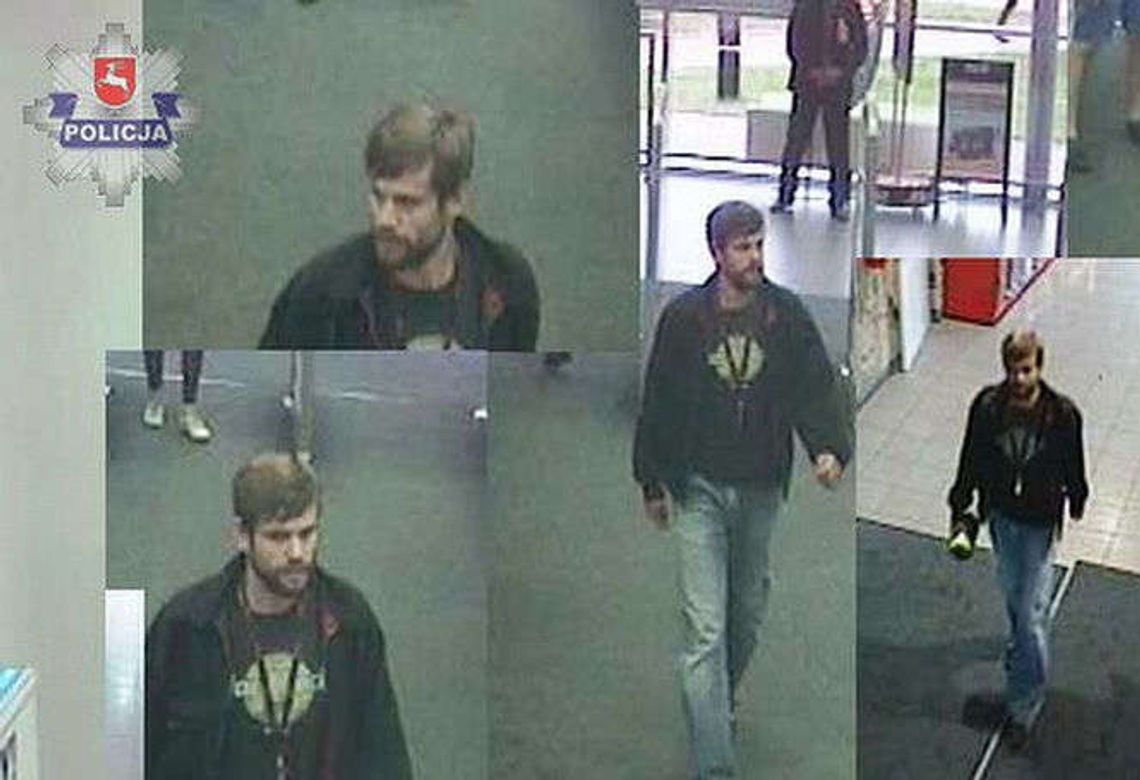 Ukradł głośnik w sklepie. Złodzieja szuka policja